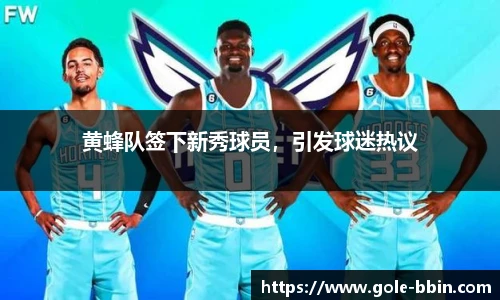 黄蜂队签下新秀球员，引发球迷热议